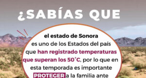 Llama Salud Sonora a prevenir efectos negativos del calor