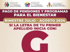 Continúa pago de Pensiones y Programas de Bienestar este sábado 6 de julio