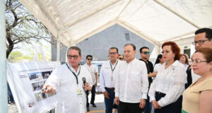 Supervisa Gobernador Durazo avance de Centro de Mezclas en Clínica 14 del IMSS