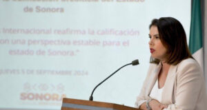 Disciplina financiera del Gobierno de Sonora mantiene calificación crediticia estable