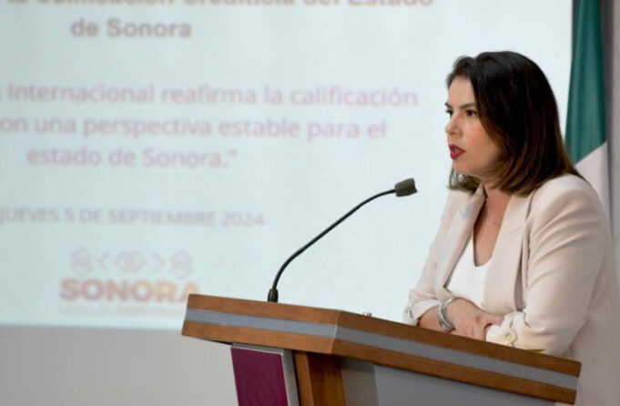 Disciplina financiera del Gobierno de Sonora mantiene calificación crediticia estable