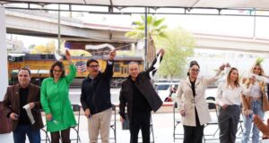 Con calles rehabilitadas, transporte, educación y salud, Gobernador Durazo cumple a nogalenses