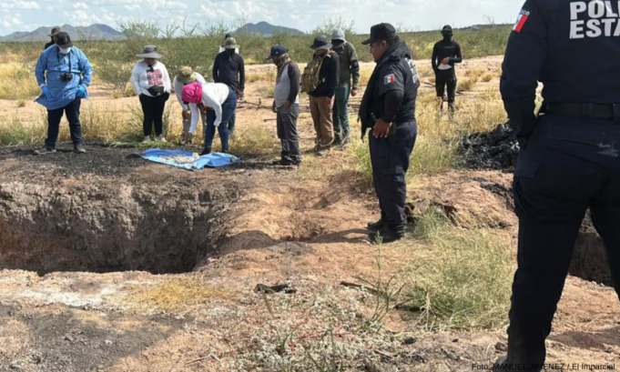 Confirma la FGJE hallazgo de fosa clandestina con cuatro cuerpos al Norte de Hermosillo